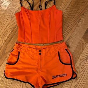 Jagermeister Corset outfit